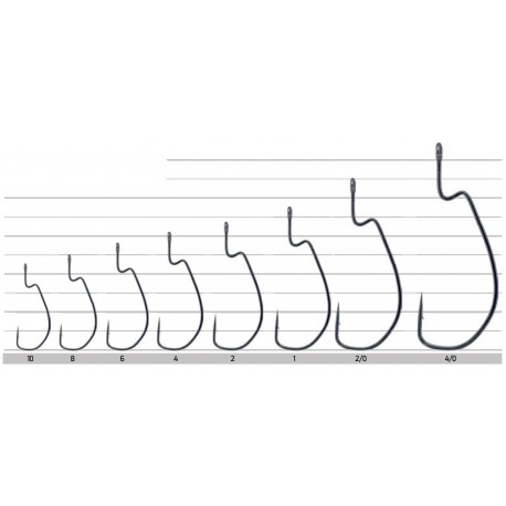 Haczyk Large-Eye Offset Hook