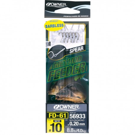 Haczyki Owner z przyponami HO-FD11/FD01